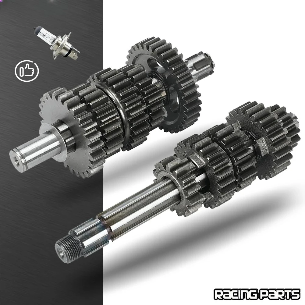 190cc Motorcycle Transmission Gear Box Main Counter Shaft Kit For  ZS Z190 W190 1P62YML-2 Engine Dirt Pit Bike Atv Quad