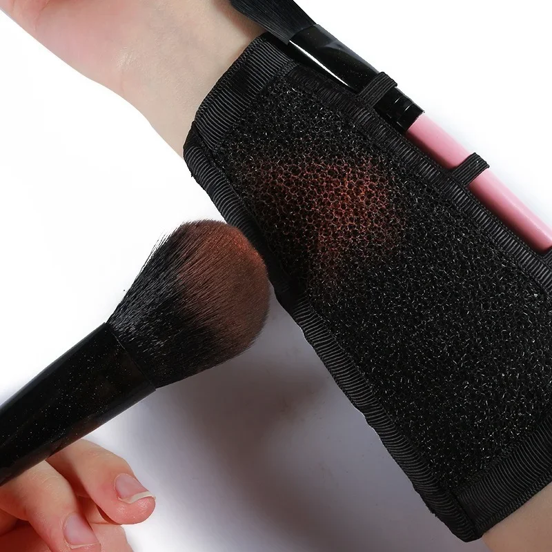 Brosse de Maquillage à Bras Propre, Éponge pour Documents et Livres, Nettoyant pour Fard à Paupières, Dissolvant Sec