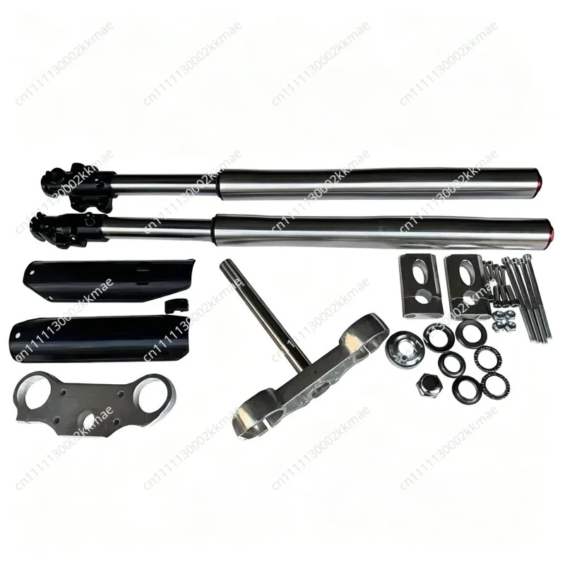 710MM Inverted Front Fork Shock Absorber with Steering Device Off-road Motorcycle Mini High Race Accessory