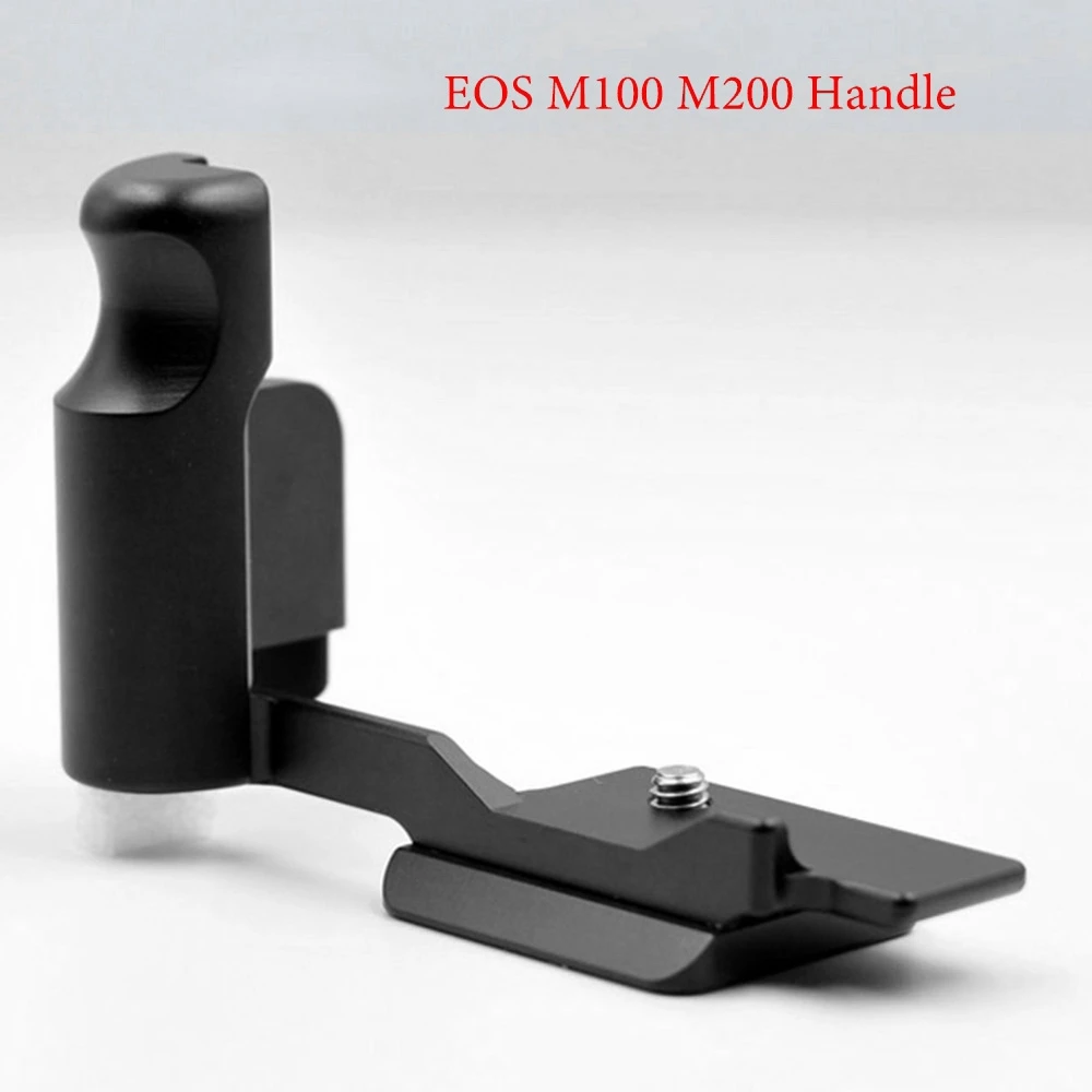 

Excellent! Camera L-Bracket Plate for Canon EOS M100 M200 Camera Quick Release Plate Vertical Shoot Hand Grip Holder Board Black