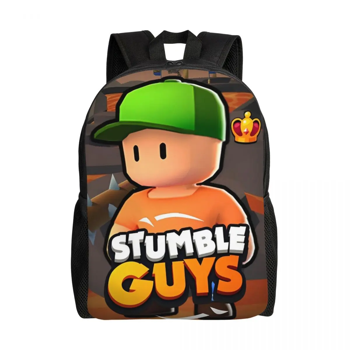 Stumble Guy Funny Game Little Kids Backpack for Girls Boys Toddler Lovely Daycare Backpacks School Bag