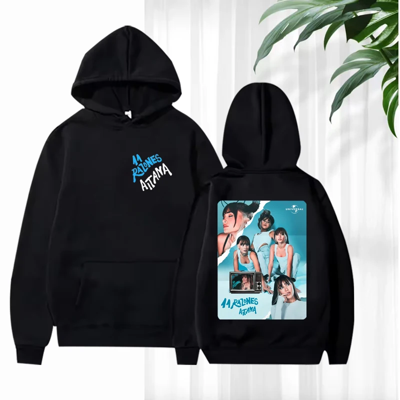 

Singer Aitana Ocana vintage graphic hoodie men women fashion Long sleeve Sweatshirt with print Graphics oversized hoodie unisex