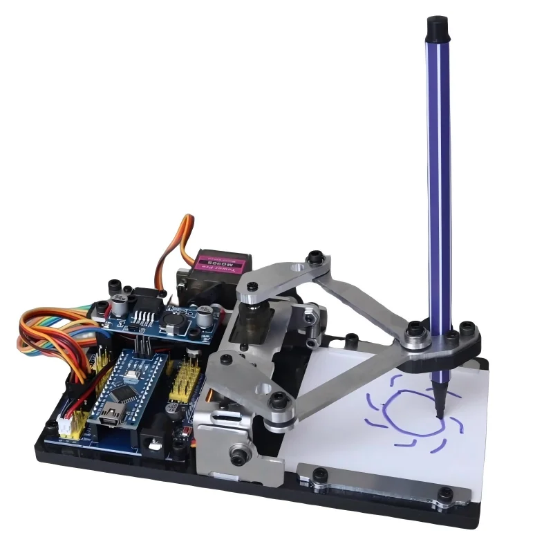 MG90 XY Plotter Robot Arm APP Drawing Sketchboard Manipulator Tangan Untuk Arduino Robot Arm DIY Kit Programmable Robot Starter Kit