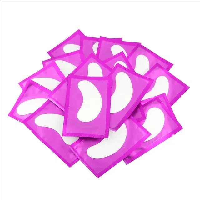Extensão máscara de olho remendo gel colágeno cristal melhor sem fiapos sob almofadas de gel para cílios almofadas de látex sob