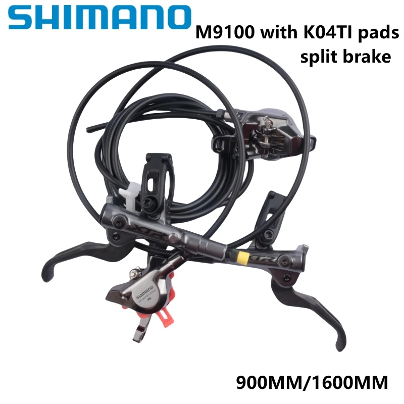 SHIMANO XTR M9100 BR M9120 4 Piston MTB XTR Hidraulic Disc Brake Left Right 2 Piston M9100 Brake Left Front Right Rear Normal