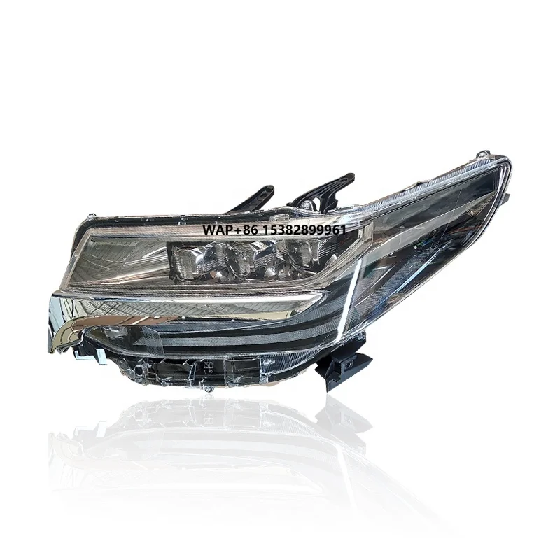 MAICTOP Car Accessories Front Led Headlight Turning Light for ALPHARD/VELLFIRE 2015-2021 3 Lens Head Lamp