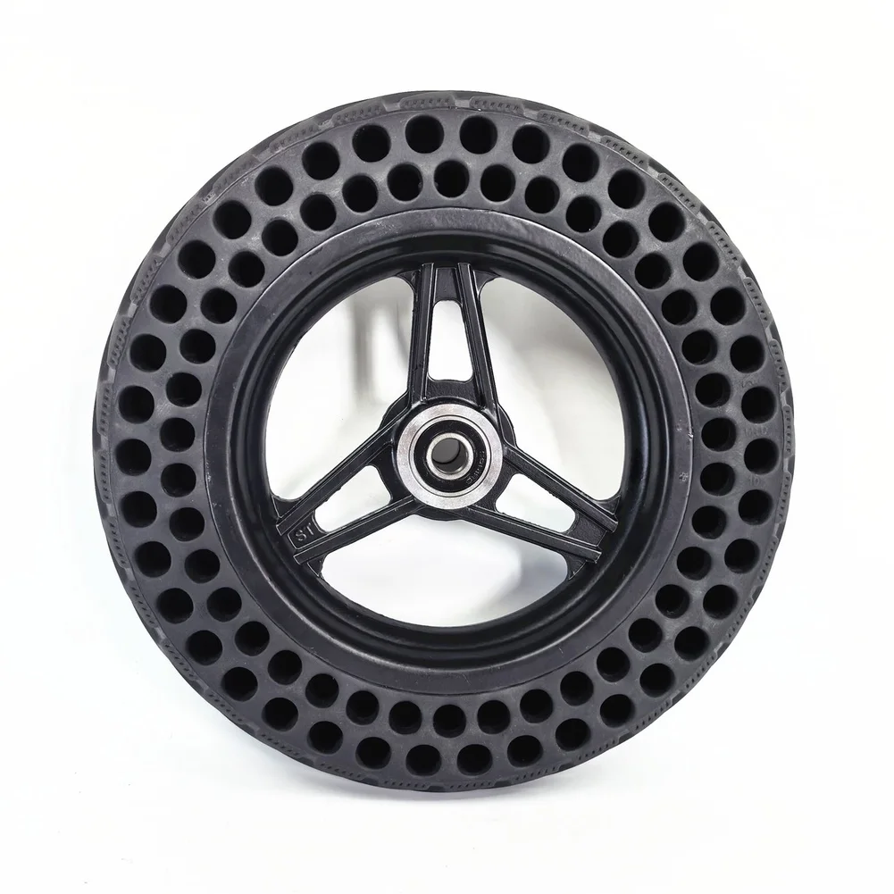 10x2.0 Tire For Electric Wheelchair Front Wheel 10 Inch Scooter Assembly With For Honeycomb Rubber Anti-Slip For Tread High Load