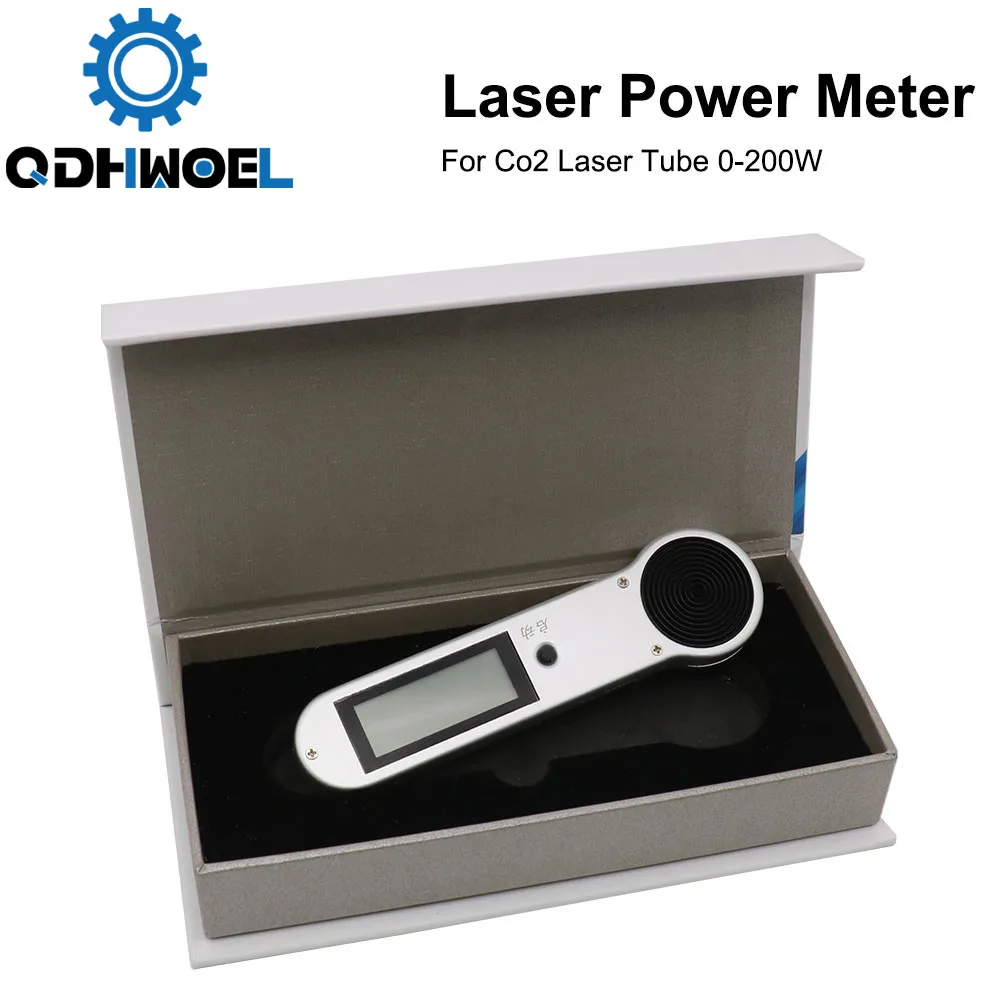 QDHWOEL Co2 Laser Power Meter Hand-held HLP-200B For Co2 Laser Tube 0-200w With Engraving and Cutting Machine