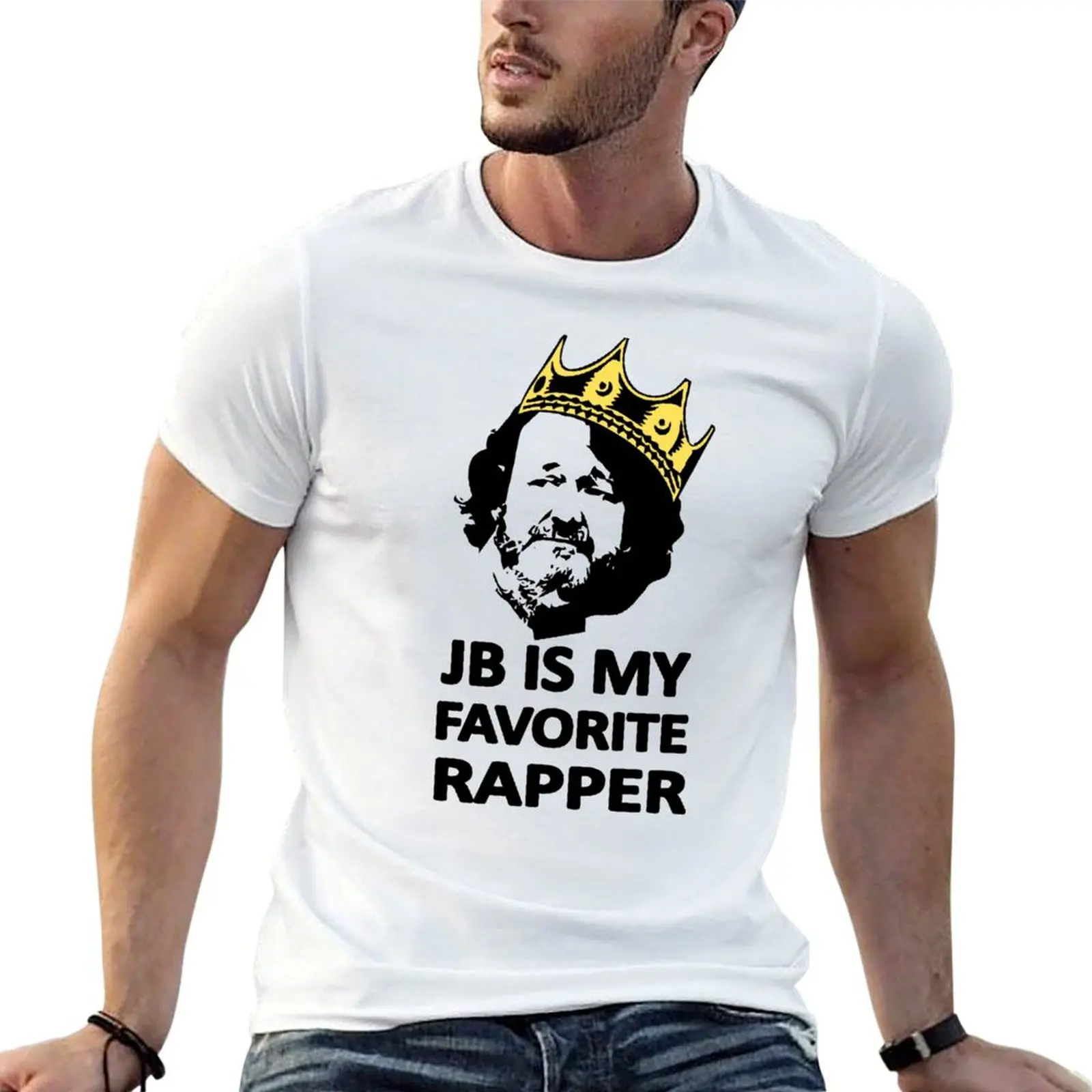 

Widespread Panic JB is My Favorite Rapper Lot T-Shirt t shirt man cotton t shirts for man pack white T-Shirt