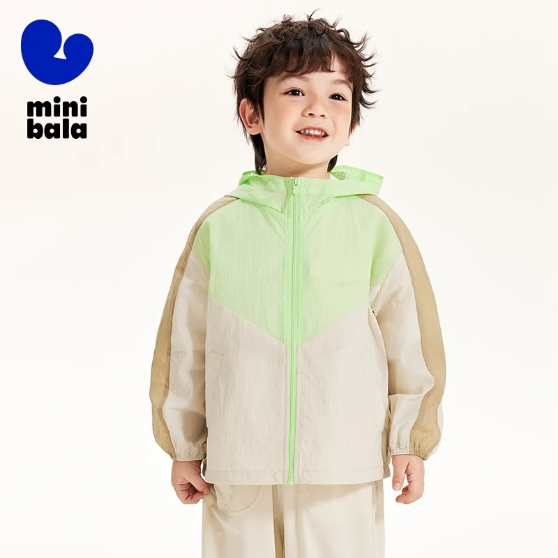 

Mini Bala Casual Wear Boys and Girls Summer Children Sun Protection Coat Cool Breathable Sun Protection Clothes