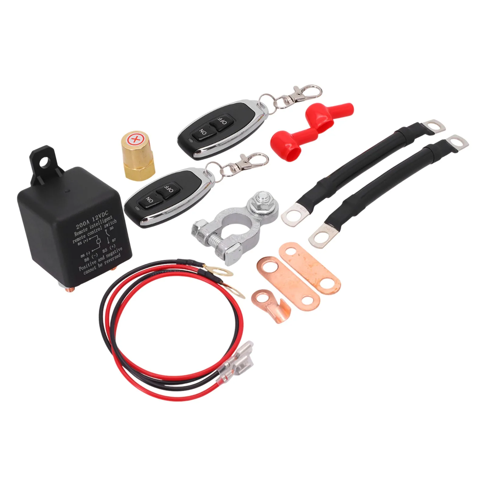 

Auto Security System Anti-Theft Control Switch Automotive Battery Disconnect Relay Anti-theft Car Relay Power Off Switch