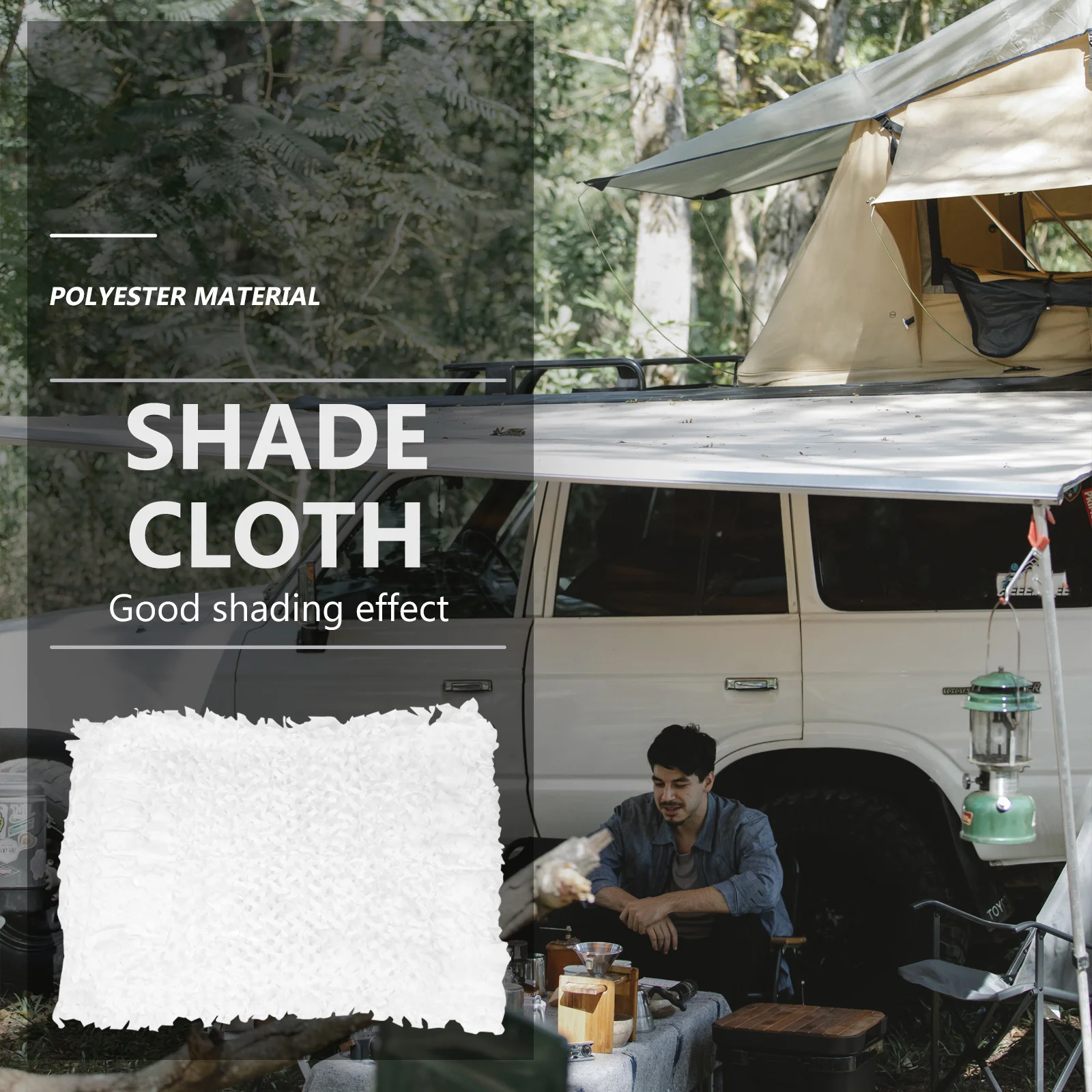 1개 위장망 방수 사냥망 야외 휴대용 은신처 커버 캠핑 차양망 야외용품