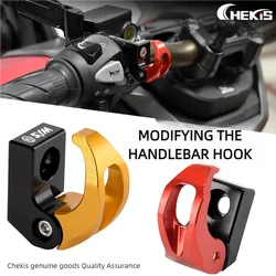 Chekis Genuine Motorcycle Accessories Suitable for Sym Cruisym 150X Jet X125 Gpx150 Modified Handlebar Pump Hook Helmet Storage Hook Aluminum Alloy Hook Foldableable