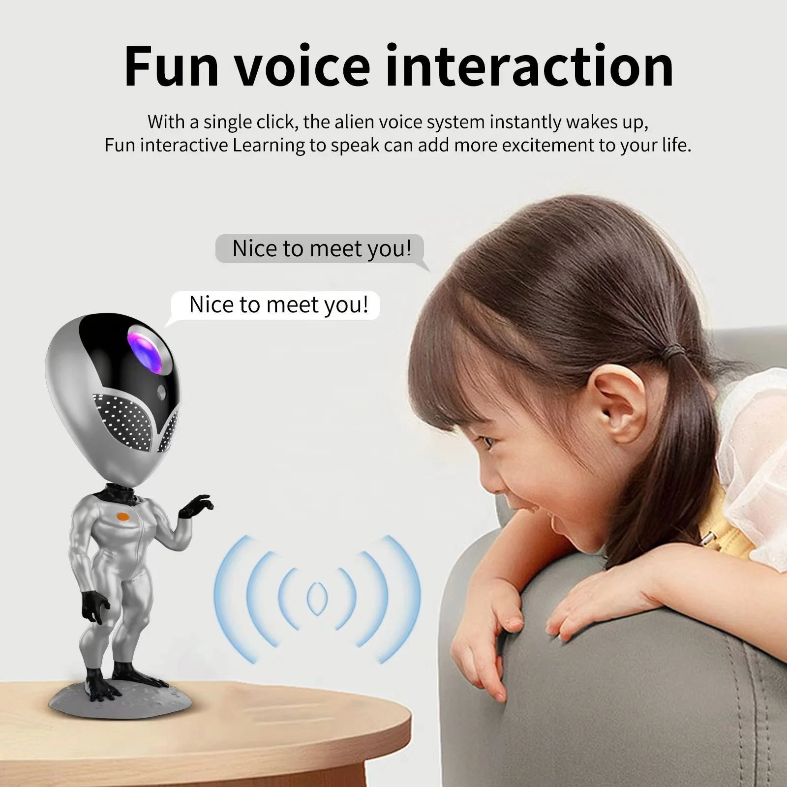 2025 Neue LED-Nachtlicht-Nebelprojektor-Alien-Stern-Deckenleuchte für Kinder und Erwachsene für Schlafzimmer