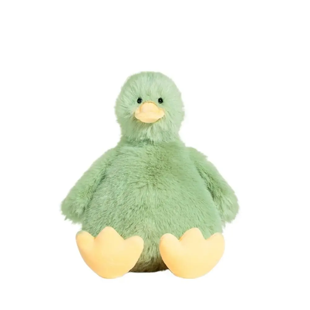 Animal relleno muñecos de pato de peluche apaciguar interesante pato durmiendo juguete de peluche niñas acompañan suave lindo pato de peluche Animal