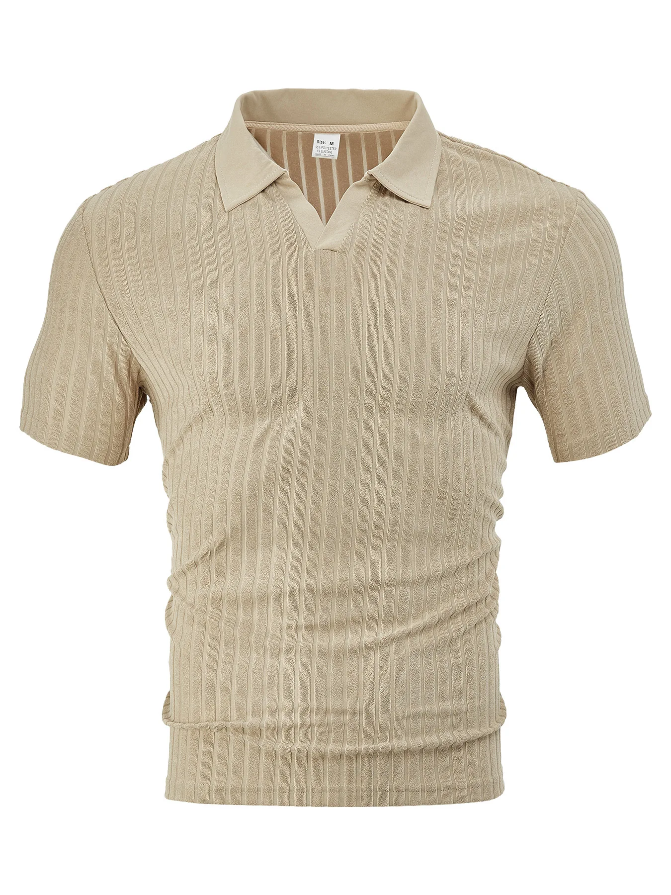 Summer Men Shirt Knitted Single-breasted Thin Short Sleeves Breathable Cardigan Hollow Out Mid Length Beach Shirt Top