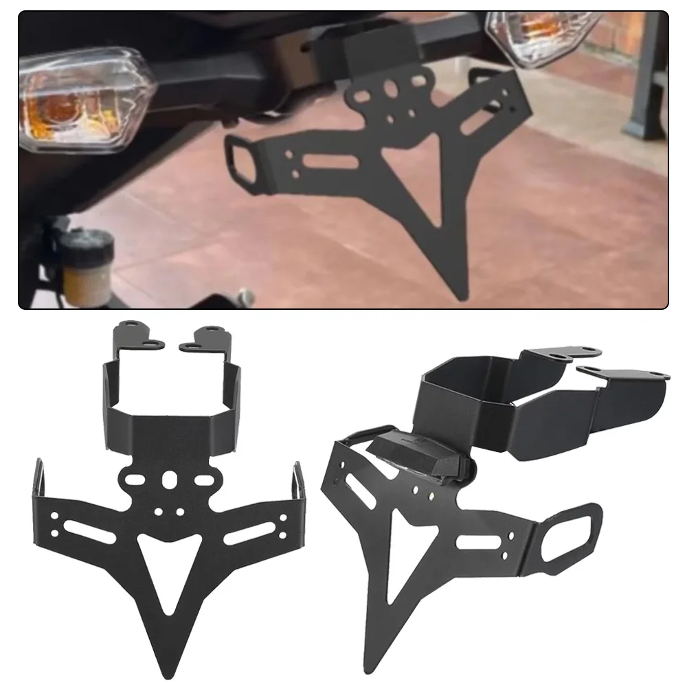

Z 500 Motorcycle License Plate Bracket Holder Rear Tail Tidy Fender Kit For Kawasaki Z500 Z400 Ninja 500 Z 400 2024 2025 2026