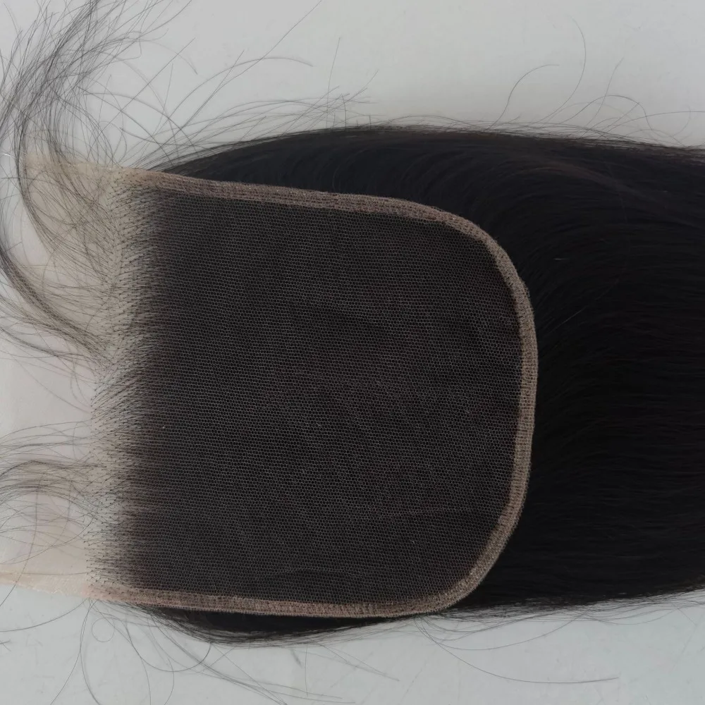 5x5 레이스 프론탈 클로저 내추럴 컬러 스무스 헤어 투명 레이스 헤어 블록 8-22인치 풀 핸드 위빙 고품질