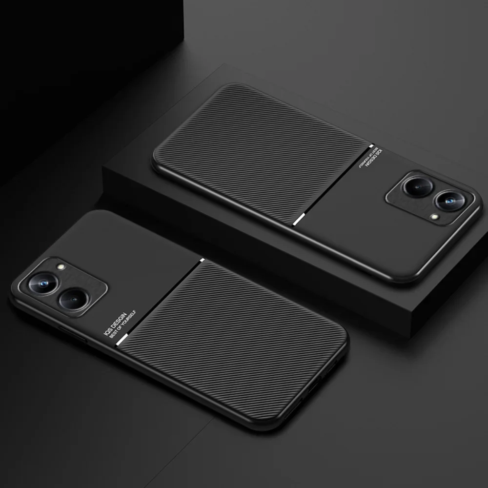 Magnet Case For OPPO Realme 10 Pro Plus 11 C55 C53 Find X6 X3 Pro X5 Lite NEO Shockproof Leather Silicone Back Cover Cases Funda