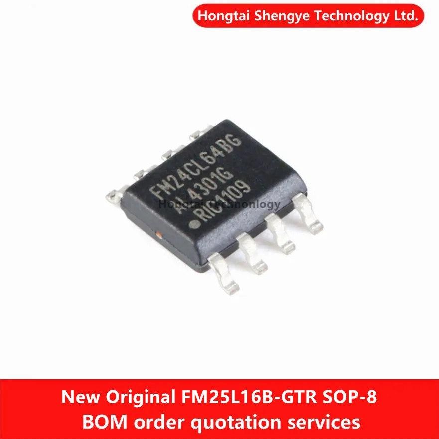 New Original FM25L16B-G SOP-8 FM25L16B-GTR Interface FRAM Ferroelectric Memory IC Chip