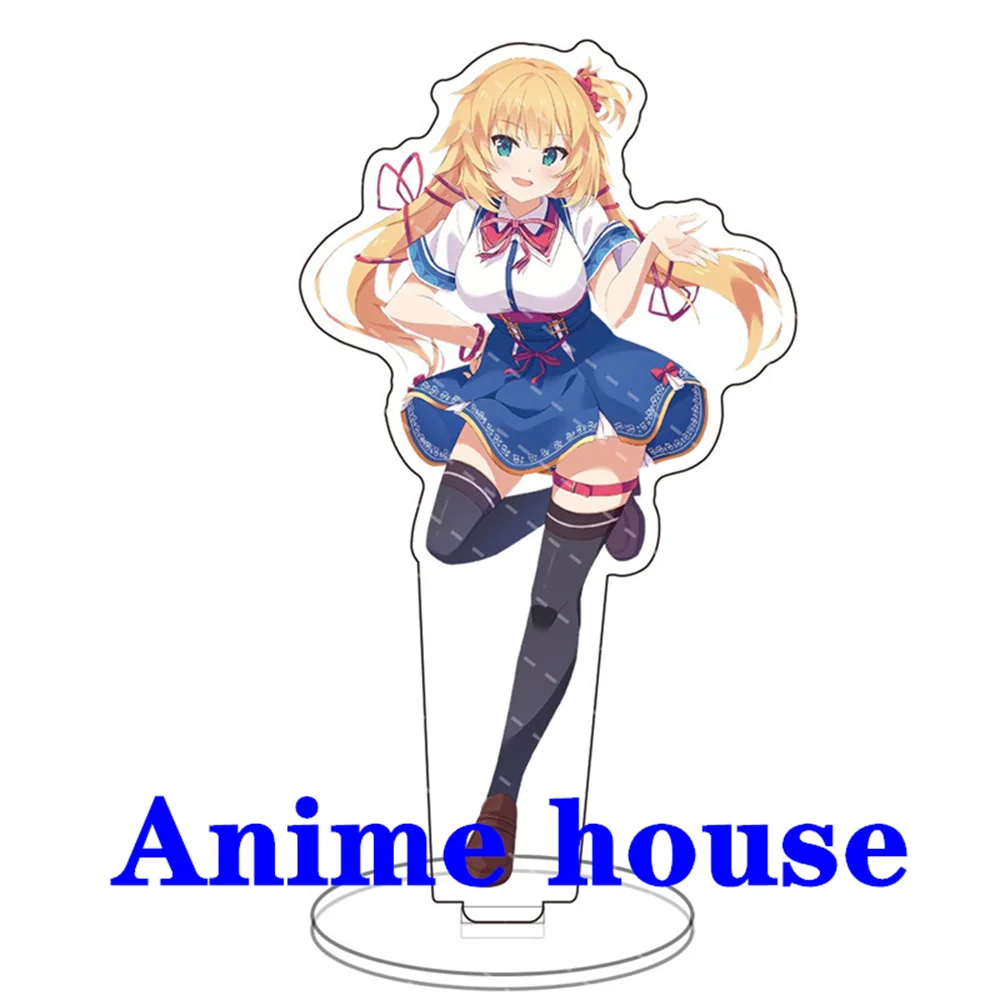 Hot Anime holovive Vtuber acrilico 15cm Usada Pokora Uruha Rushia Hosimati Suisei Inugami Korone borse Stand modello fan regali