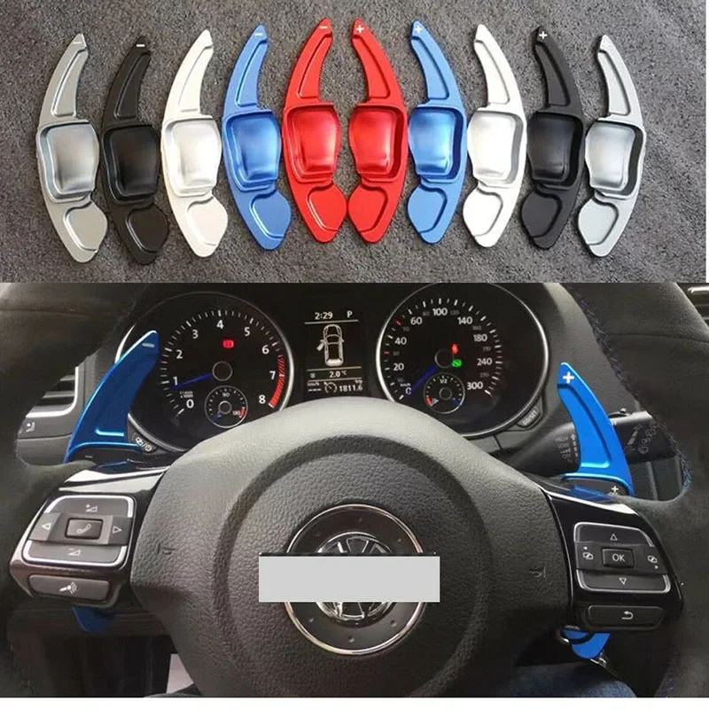 Car Steering Wheel Paddle Extension DSG Assistance Auto VW Golf 6 Gti MK6 GTI R Jetta MK5 volkswagen Passat CC Polo