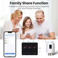 Exquisite-Zigbee 3.0 Tuya TRV Smart Thermostatic Radiator Valve WIFI Programmable Temperature Controller For Alexa Google Home E