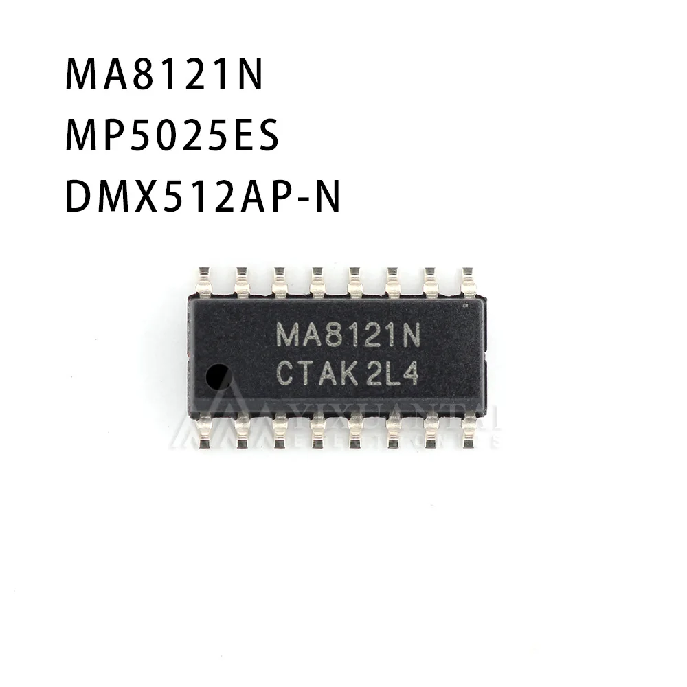 10pcs/lot MA8121N MP5025ES DMX512AP-N SOP16 MA8121 MP5025 DMX512AP DMX512A DMX512