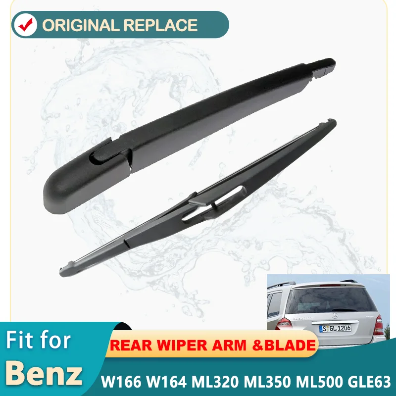 ​Rear Windshield Wiper Arm Blade A1648200744 for Mercedes Benz W166 W164 ML320 ML350 ML500 GLE63 GLE350