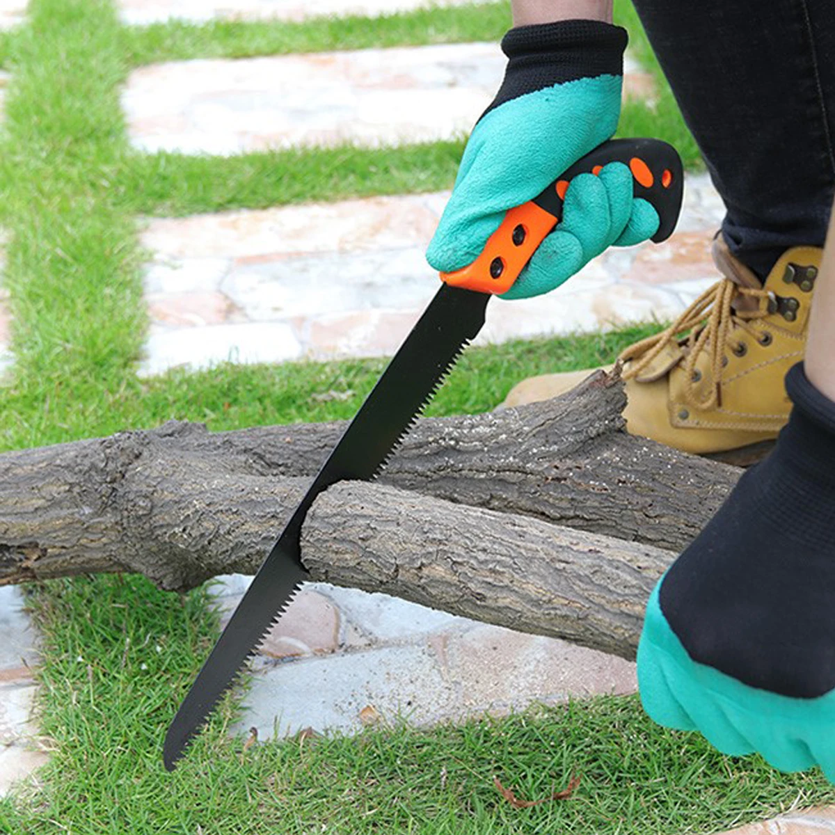 

Hand Saw For Gardening Woodworking Pruning Trimming Cutting Branches Trees Shrubs Bushes Durable Rustproof Water Resistant