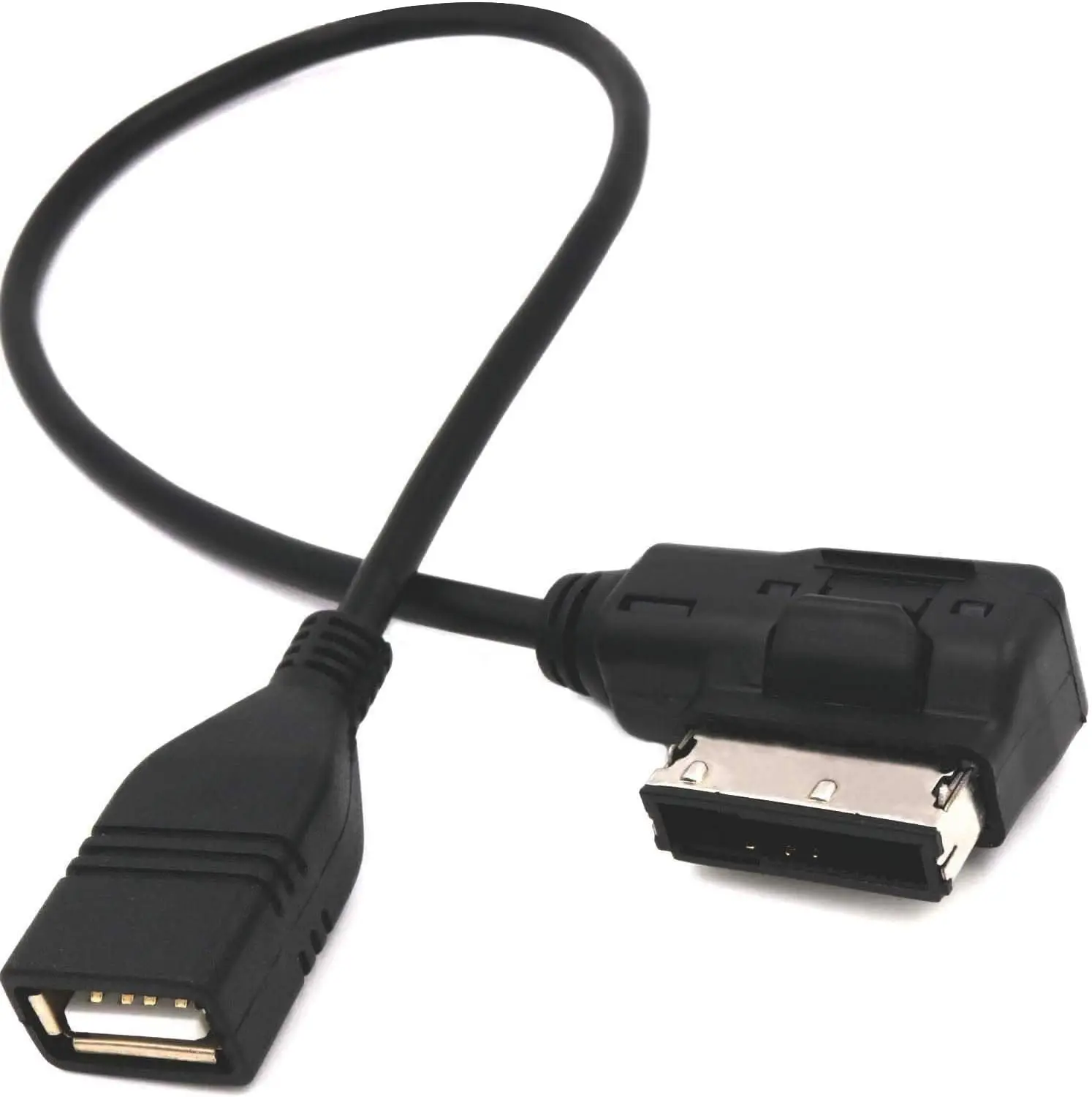 Music Interface Audio USB Adapter Cable, MMI/MDI/AMI to USB Cord Compatible with Audi, Volkswagen, Mercedes-Benz, Not for IPhone