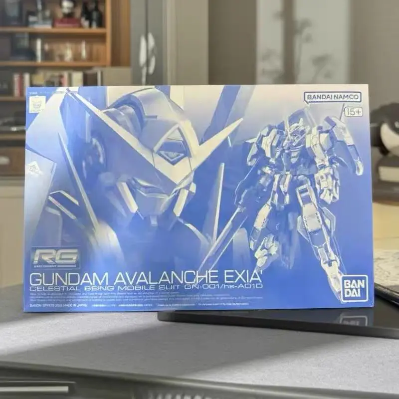 

Original Bandai MODEL KIT GUNDAM RG GUNDAM AVALANCHE EXIA 1/144 Anime Action Figure Assembly Model Toys Model Ornaments Figure