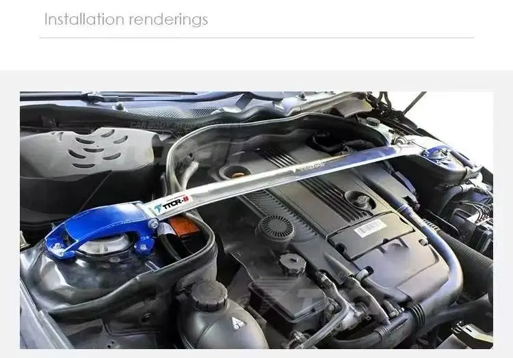 Front Upper Stabilizer Strut Bar For Mercedes-Benz E-Class C207 W207 2009-2017 Engine STB Strut Tower Brace Suspension