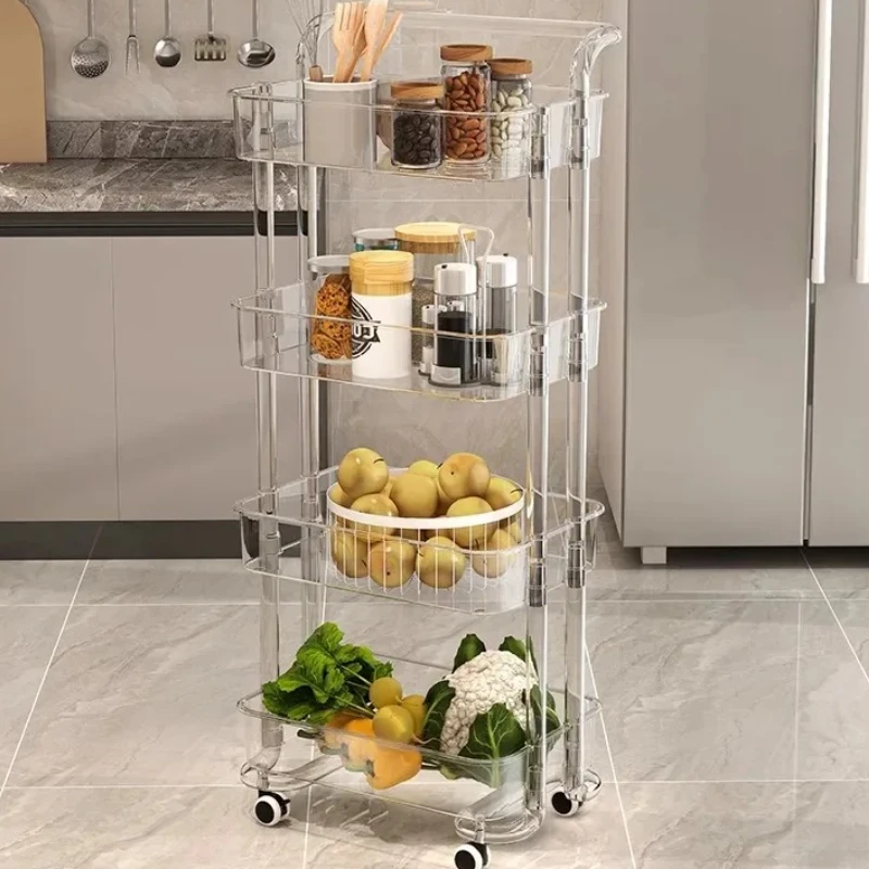 

Manicure Support Auxiliary Car Beauty Trolley Cart Salon Furniture Organizer Wheels Storage Removable Hairdresser Rollers Mobile