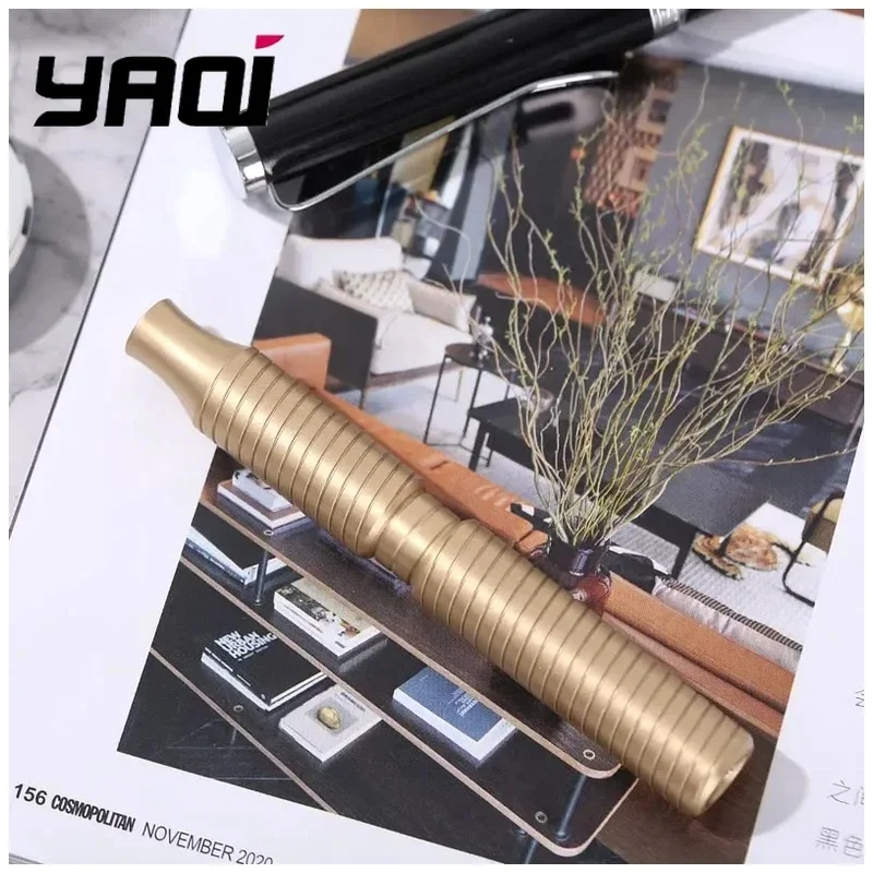 YAQI 88mm Solid Brass Material Safety Razor Handle Wet Shave Tools Shaving Products Best Gift for Men Hot sale！2026