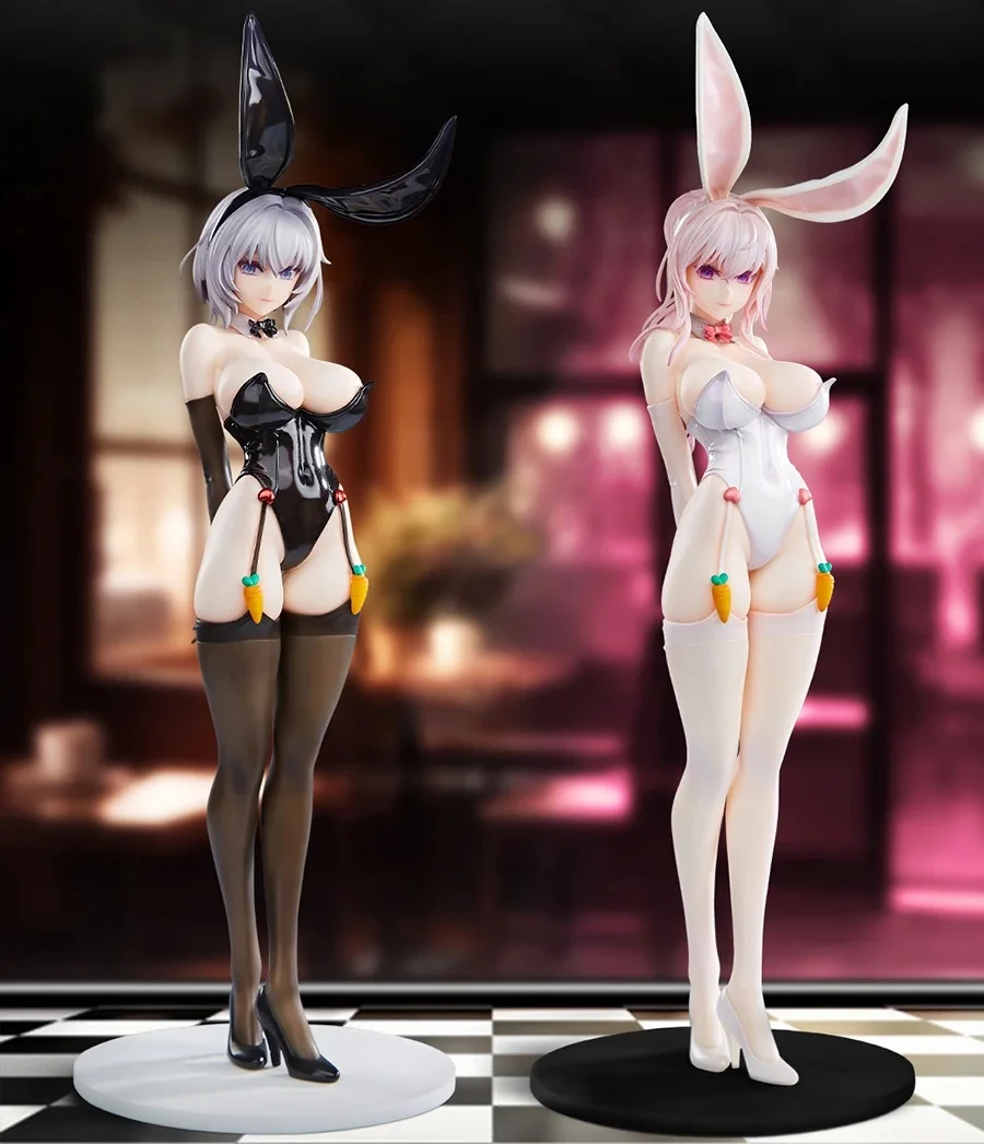 

Original Bunny Girls Black 1/6 Fancam Bunny Girls White Figure Chinese Anime PVC Action Figure Toy Game Collectible Model Doll