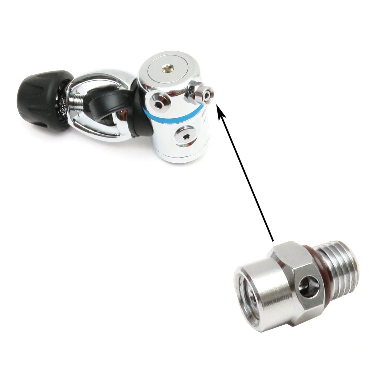 Technical Scuba Diving First Stage over Pressure Relief Valve Accessories 180-200PSI XQ