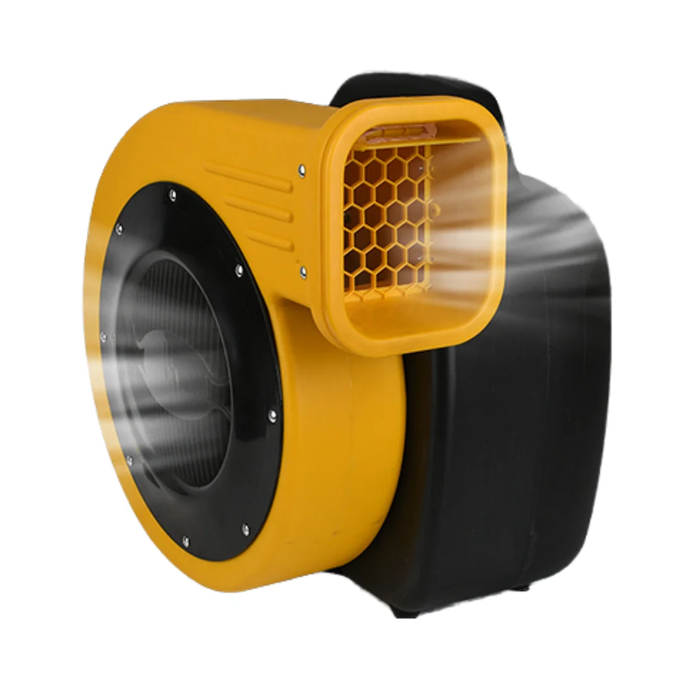 

Super Power 1.5HP/2HP Inflatable Air Blower High Pressure Centrifugal Blower for Bouncy Castles Slide 220V AC Plastic Blades OEM
