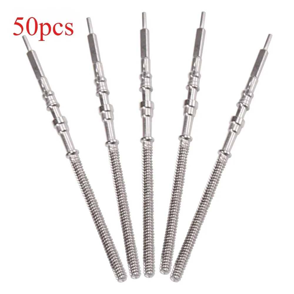 50 шт. 10/5/4/3/2/1 шт., комплект часов со стальным стержнем и короной, детали для часов NH35 NH36 NH38 NH39, запасные части для часов с механизмом