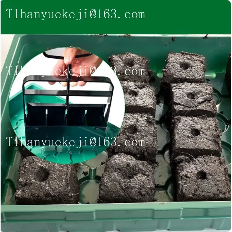 Manual Block Maker Handheld Seedling Maker Garden Sowing Garden Seedling Tools Soil Block Model