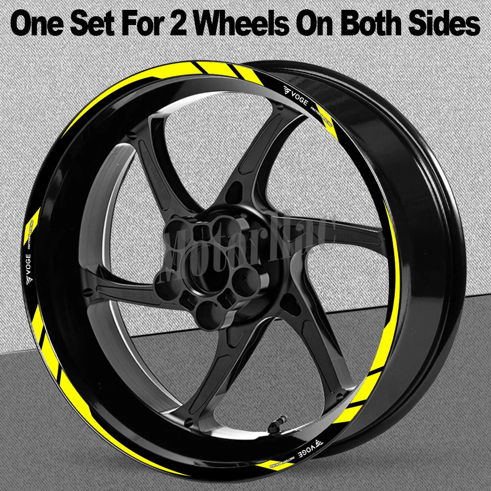 Für Voge 300/500/650DS 500AC GP200/500R Lx300ac Reflektierender Motorrad-Felgenaufkleber Streifenaufkleber Zubehör Wasserdicht – Detail 6