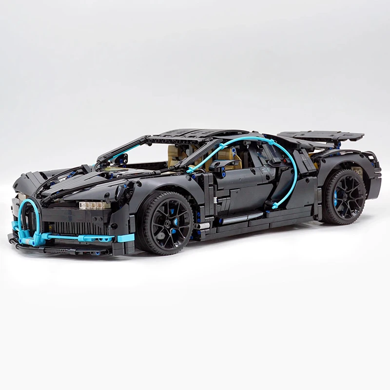 New High-Technical MOC-40002 Super Sports Car Hypercar 1:8 Model Building Blocks Bricks Puzzle DIY Toys Christmas Gifts For Kids