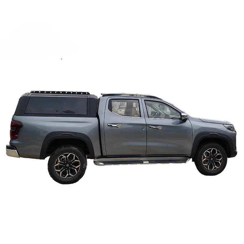 High Quality Pickup Truck Bed Cover Integrated High Rear Canopy Fit for Lan-top