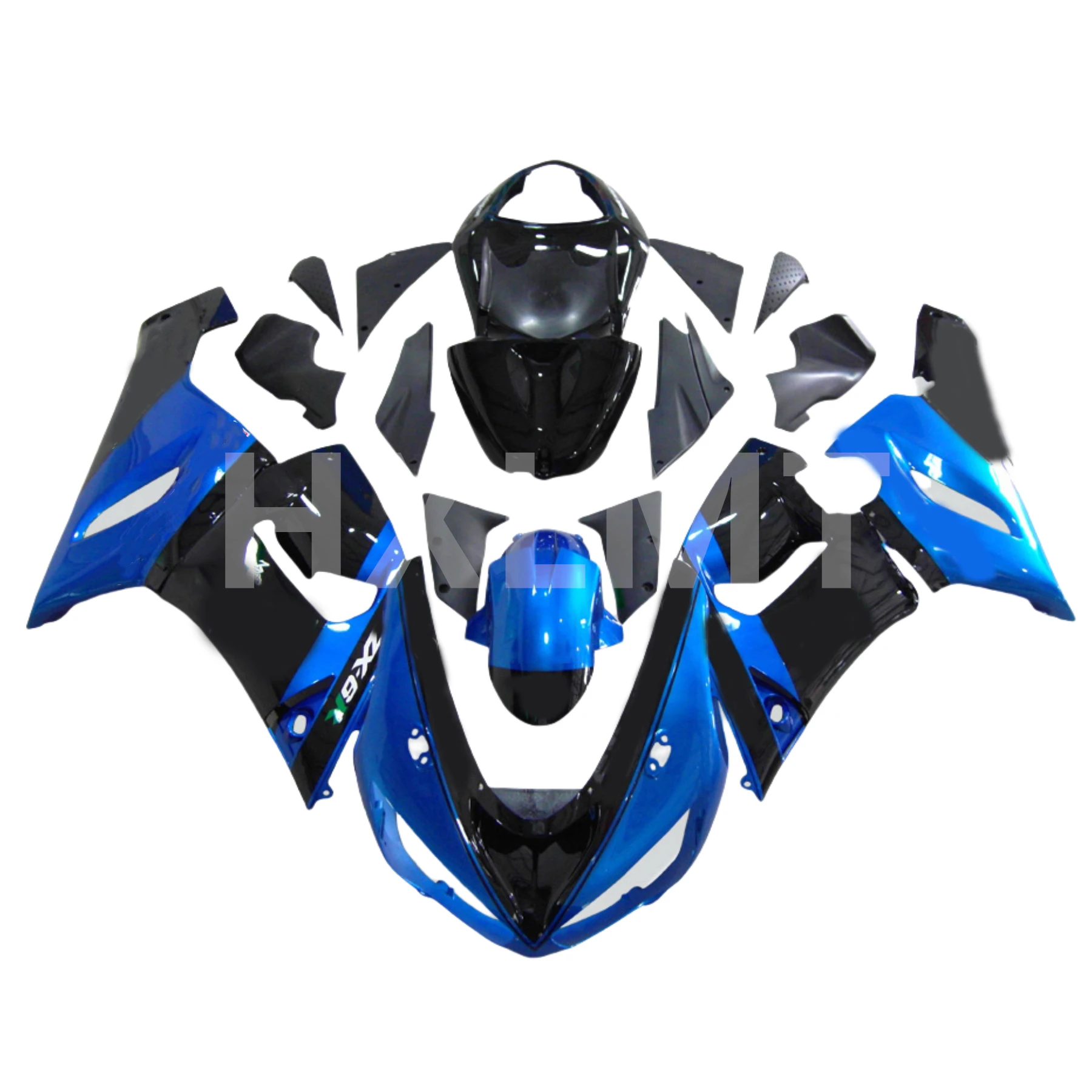 

Motorcycle Fairing Kit ABS Plastic Injection Bodykits Full Bodywork Cover For Kawasaki Ninja 636 ZX6R ZX-6R ZX6R 2005 2006