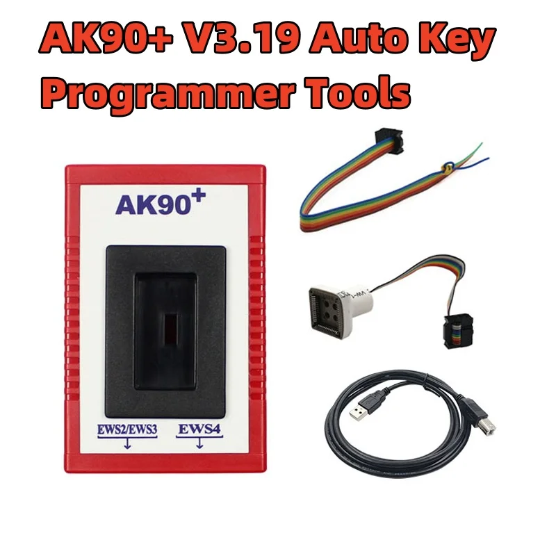 

AK90+ V3.19 Auto Key Programmer Tools For All Bmw Ews Code Reader AK 90 Identify Keys CAS From 1995-2009 and EWS2/3/4