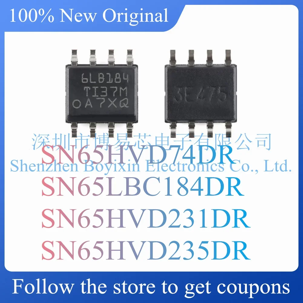 NEW SN65HVD74DR SN65LBC184DR SN65HVD231DR SN65HVD235DR Original Product