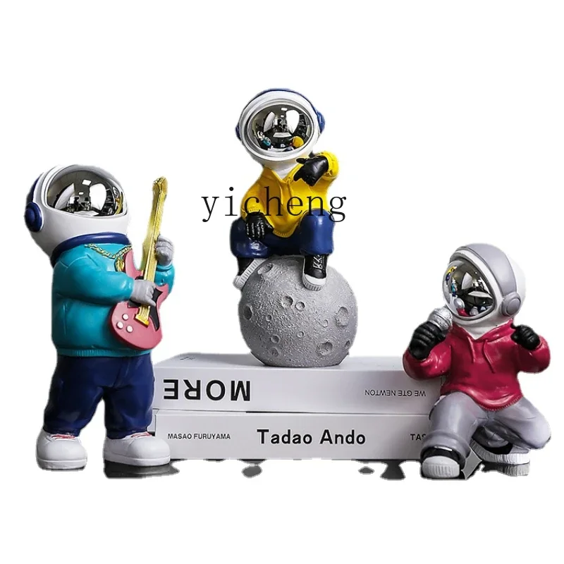 

XLL Astronaut Desk Cabinet Dining Side TV Cabinet Gift Item Decoration Furnishings Ornaments