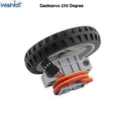 Geekservo 270 Degree Servo with Wheel Compatible with Legoeds for Arduino Raspberry Pi Microbit Programming Class Education Code