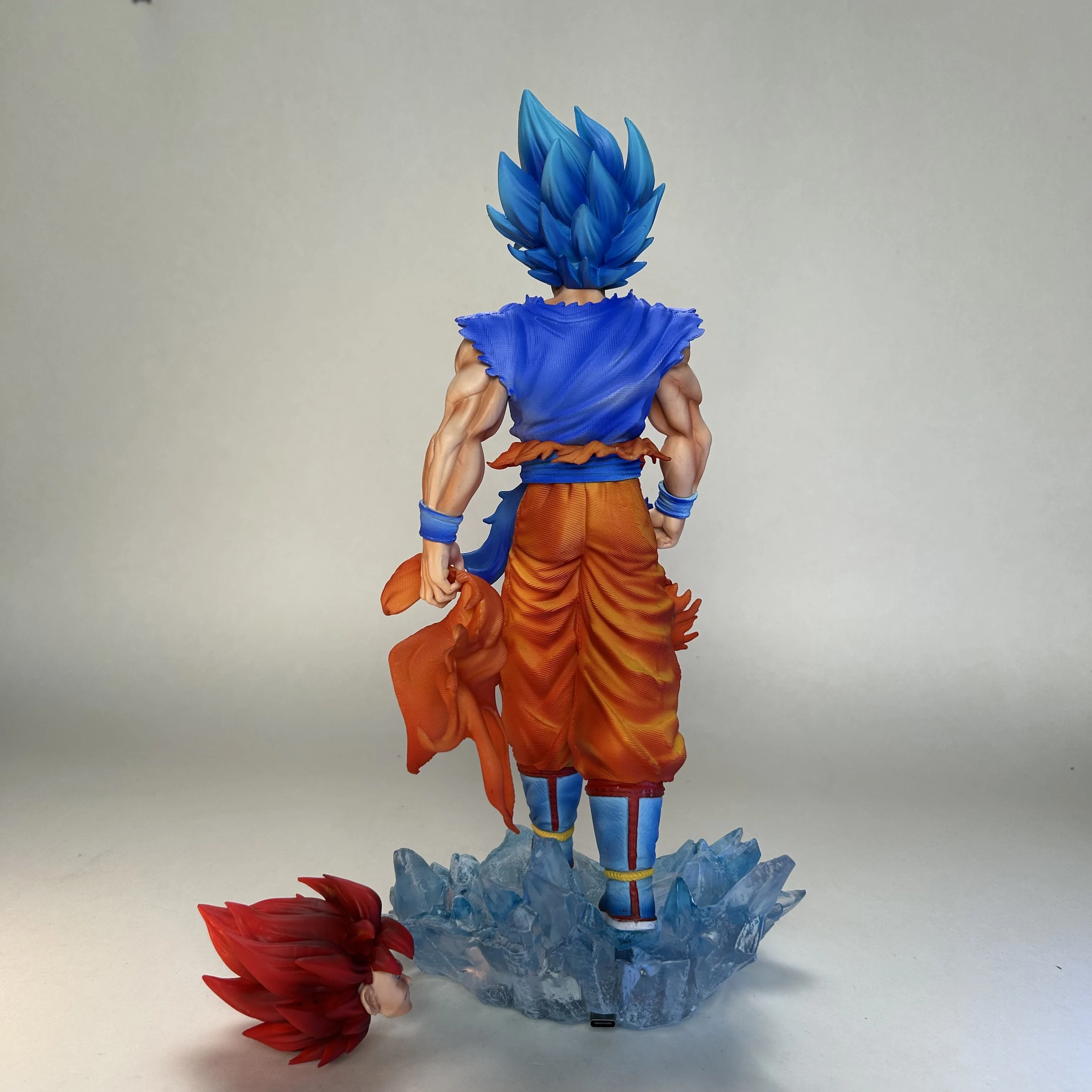 32.5 cm/12.79in Anime Dragon Ball Z Goku Figuur Super Saiyan Action Figure Collectible Standbeeld Model Speelgoed Gift