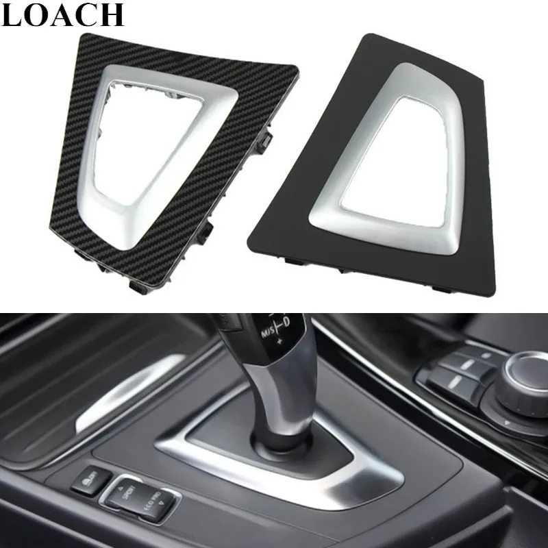 Center Console Gear Shift Knob Lever Base Panel Frame Trim for BMW 3 Series F30 F34 F35 2012-2019 Selector Cover 51169234131